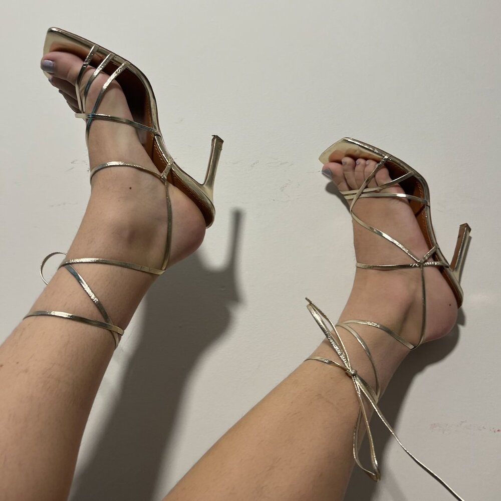 Gold ASOS High Heels